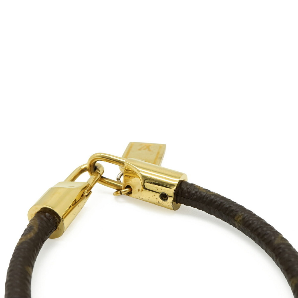 LOUIS VUITTON Brown Monogram Charm Bracelet - Picture 5 of 6